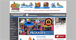 Desktop Screenshot of funnjumpaz.com
